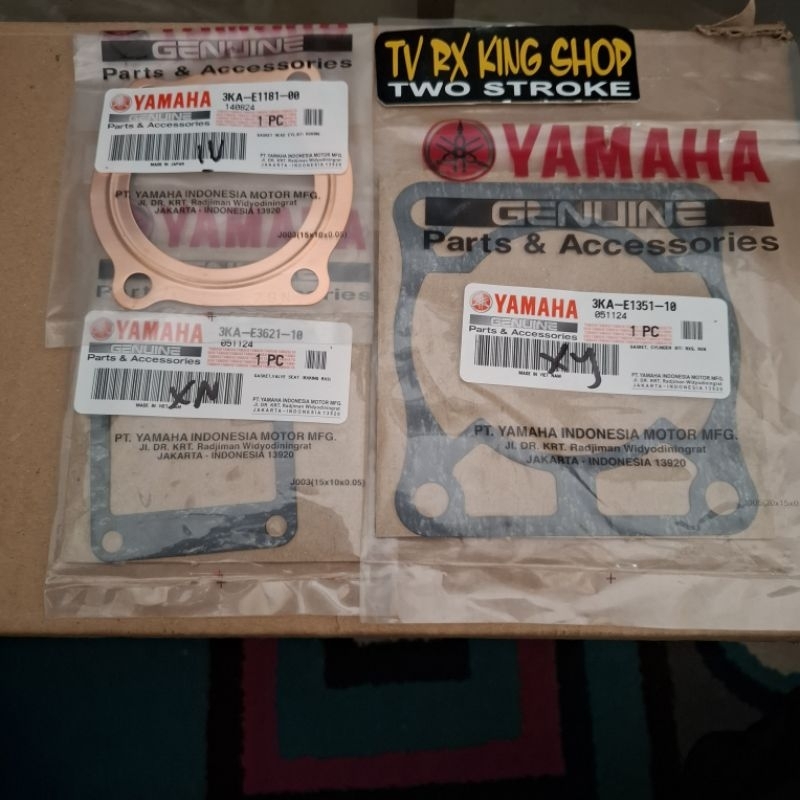 PACKING/PERPAK BLOK, HEAD, MEMBRAN RX KING ORIGINAL YGP