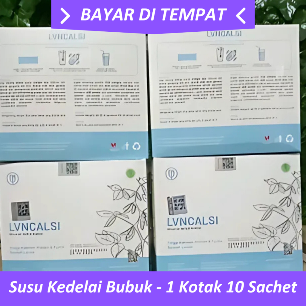 

Susu Bubuk - Susu Kedelai - 1 Kotak 10 Sachet - Meningkatkan Fungsi Otak - Mendukung Kesehatan Tulang