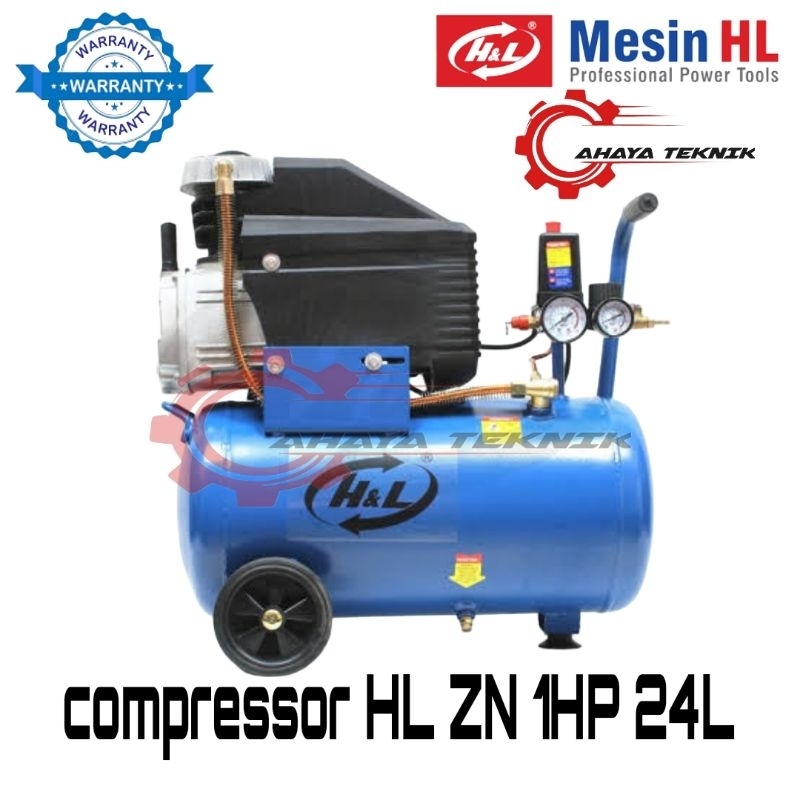 Mesin H&L Kompressor ZN 1HP 24L OIL