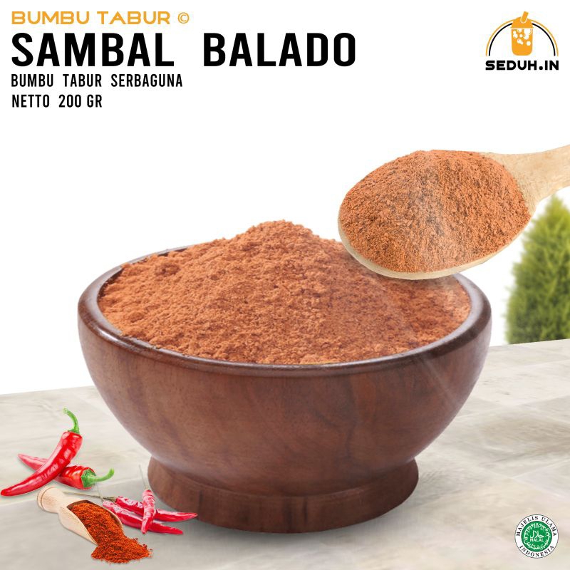 

BUBUK TABUR 200Gram / Bumbu Balado /Bumbu Bbq / Cheese