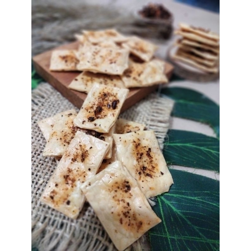 

keju crispy pedas gluten-free/75gr