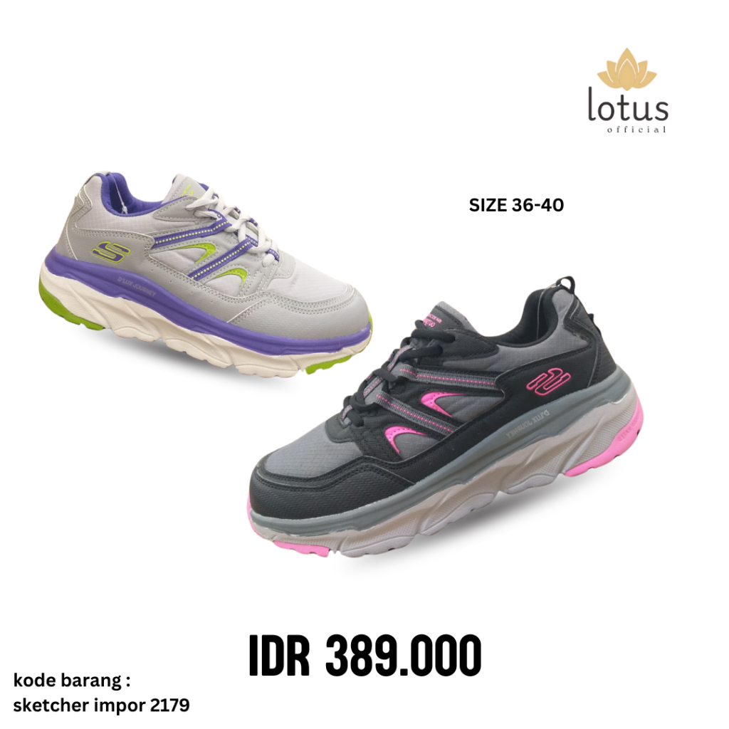 SEPATU SNEAKERS WANITA SKETCHER IMPORT 2719