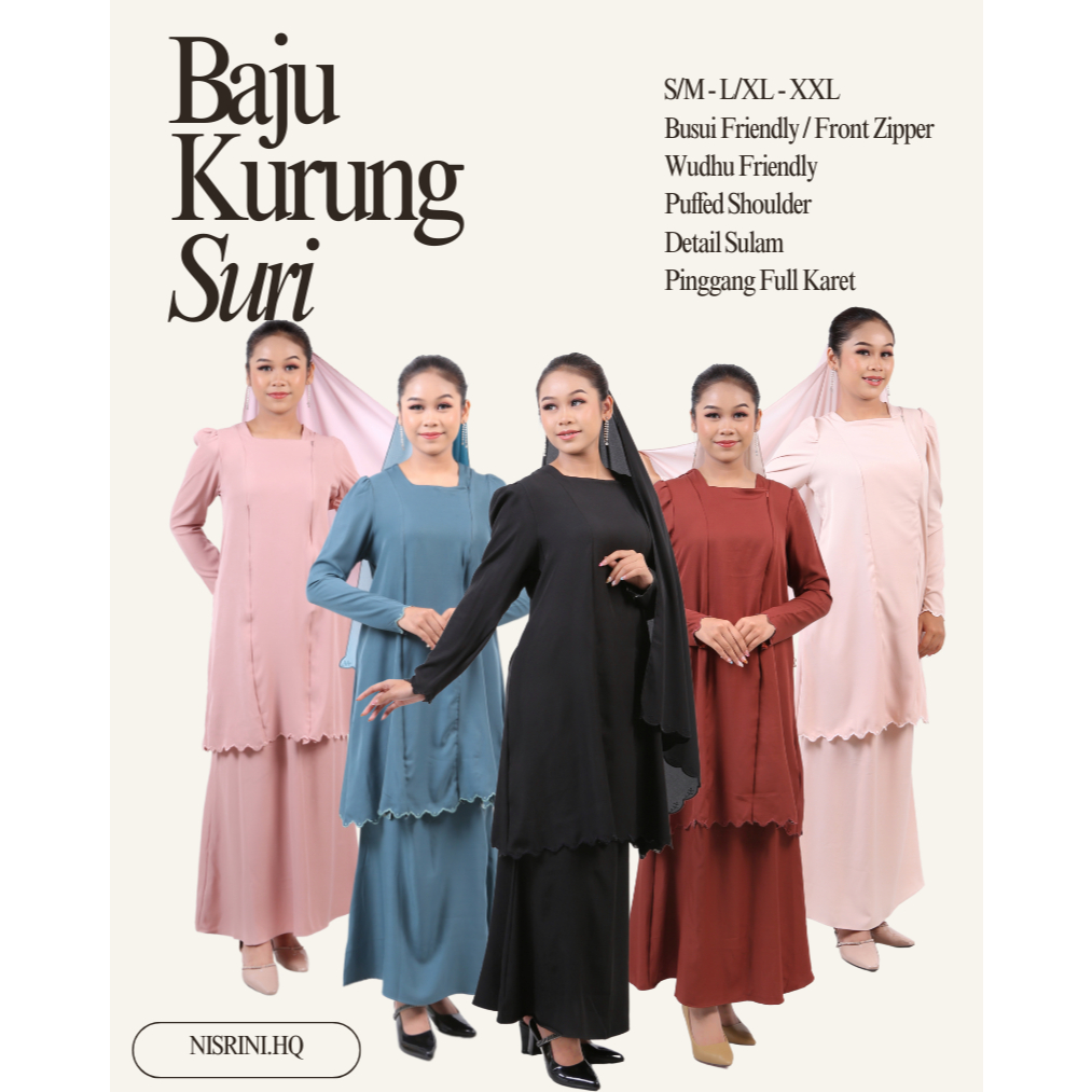 BAJU KURUNG MALAYSIA - SURI COLLECTION POLOS