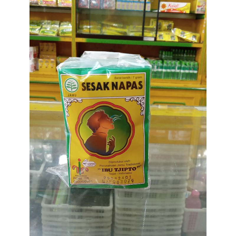 

Jamu Ibu Tjipto Sesak Napas