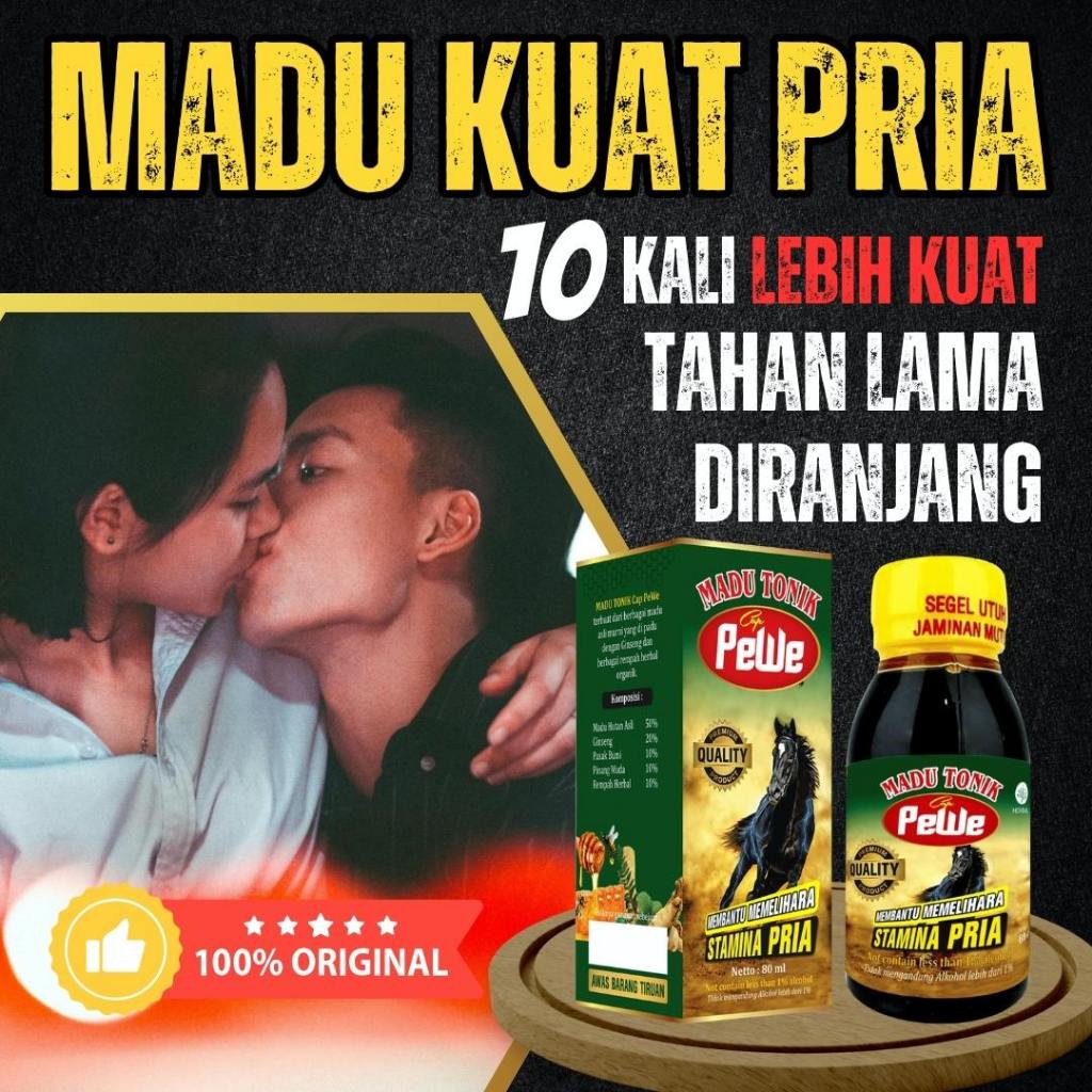 

Madukuat Madu Pewe Original Herbal Alami Stamina Penambah Vitalitas Pria Kuat Tahan Lama Di Ranjang