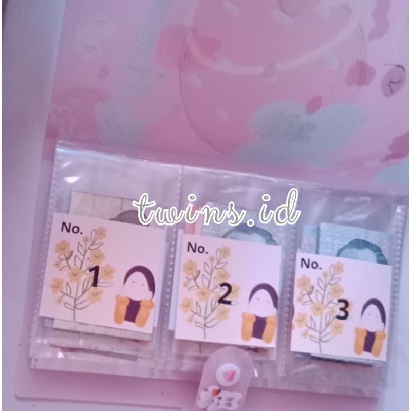

Twins.id Stiker menabung nomor urut 1-120