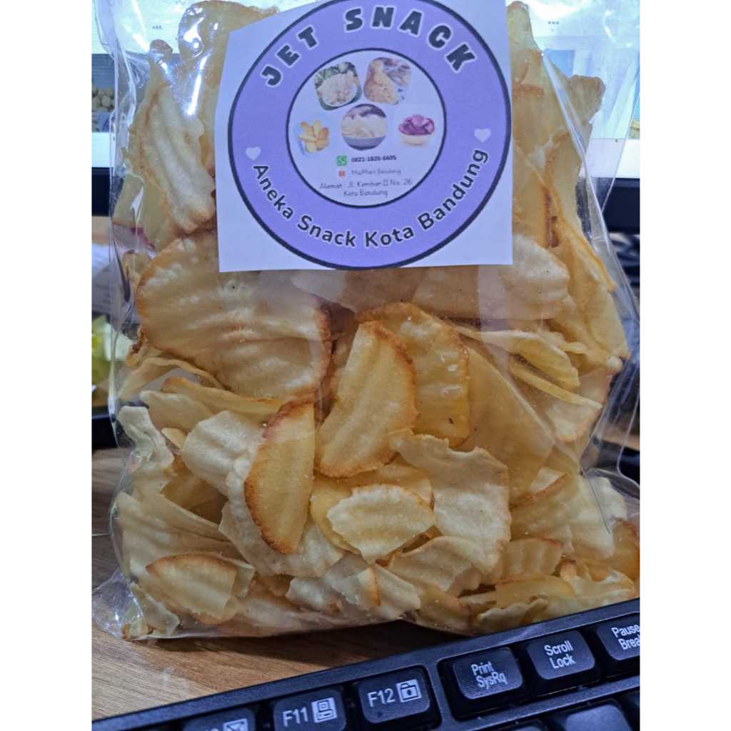 

Kripik Singkong Asin 500gram