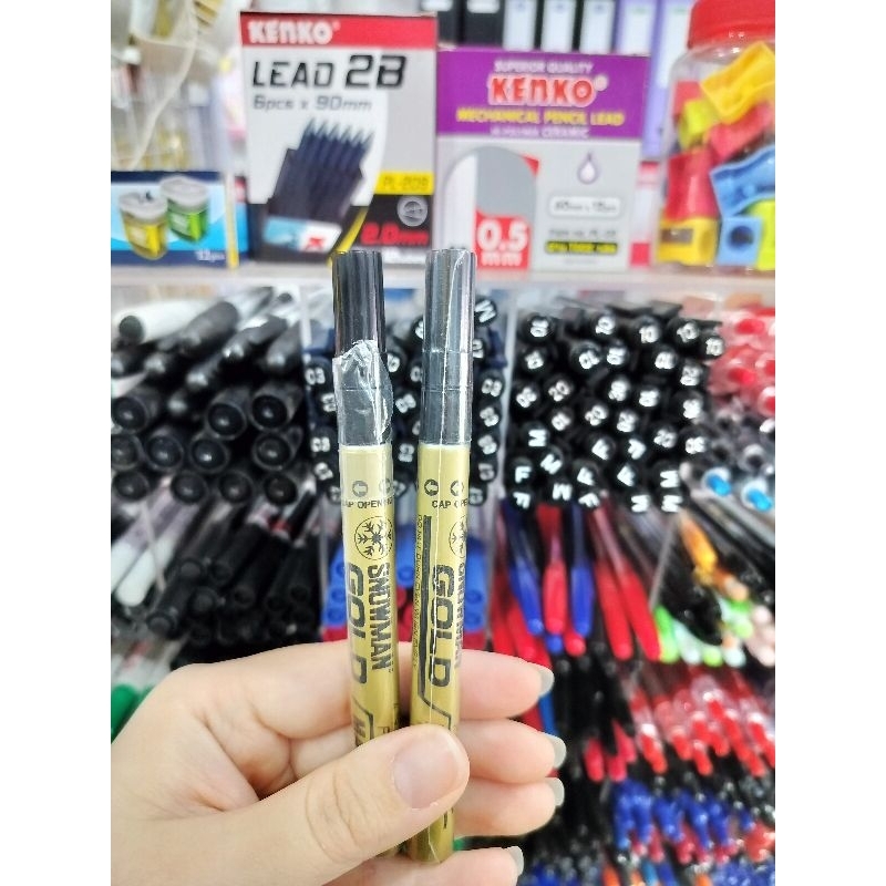 

Spidol Snowman Marker Gold FGP