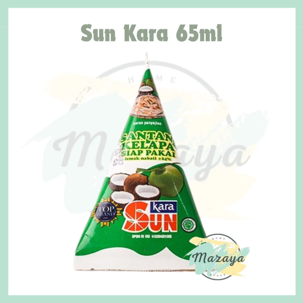 

SUN KARA SANTAN KELAPA 65ML - MAZAYA HOMESTORE