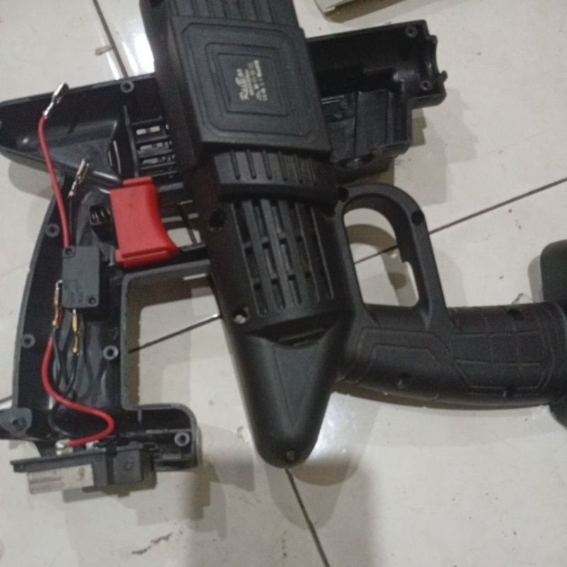 kesing case copotan jet cleaner plus saklar ke soket lxt