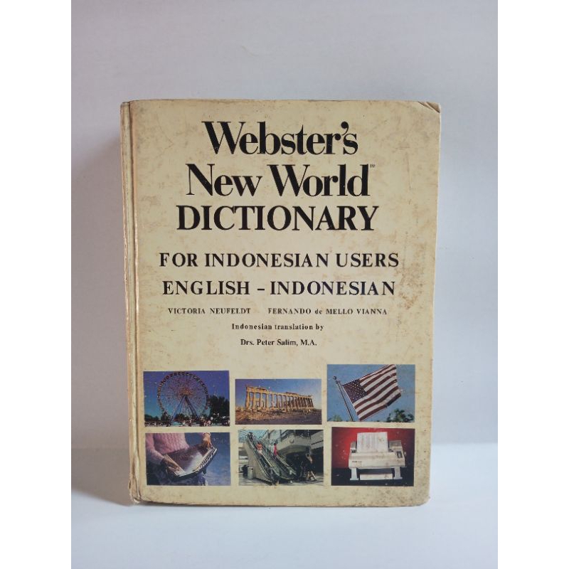 Webster s New World Dictionary For Indonesia User English Indonesia Drs peter Salim M A