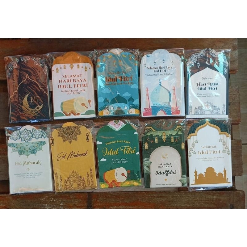 

Amplop lebaran uk sedang (10 pcs )