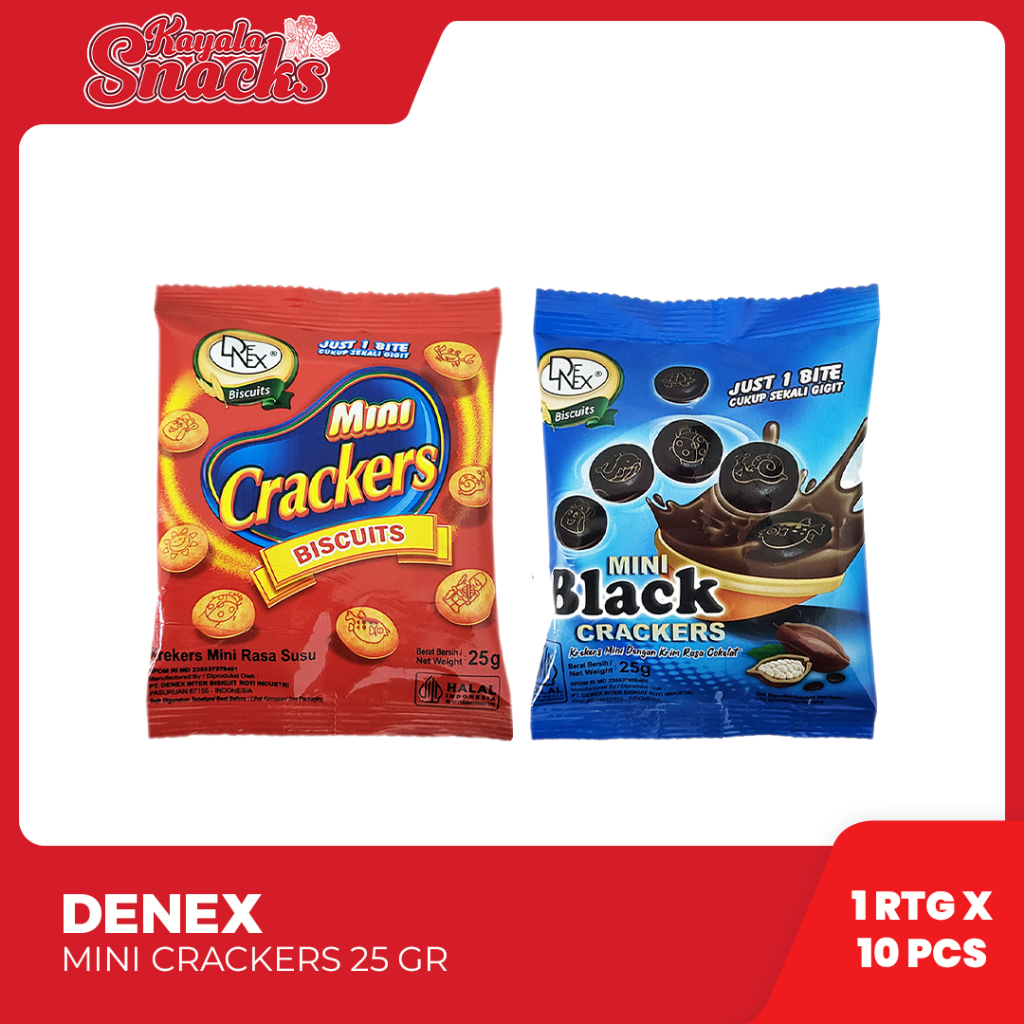 

DENEX Mini Crackers 25g - 1 Pack x 10 Pcs