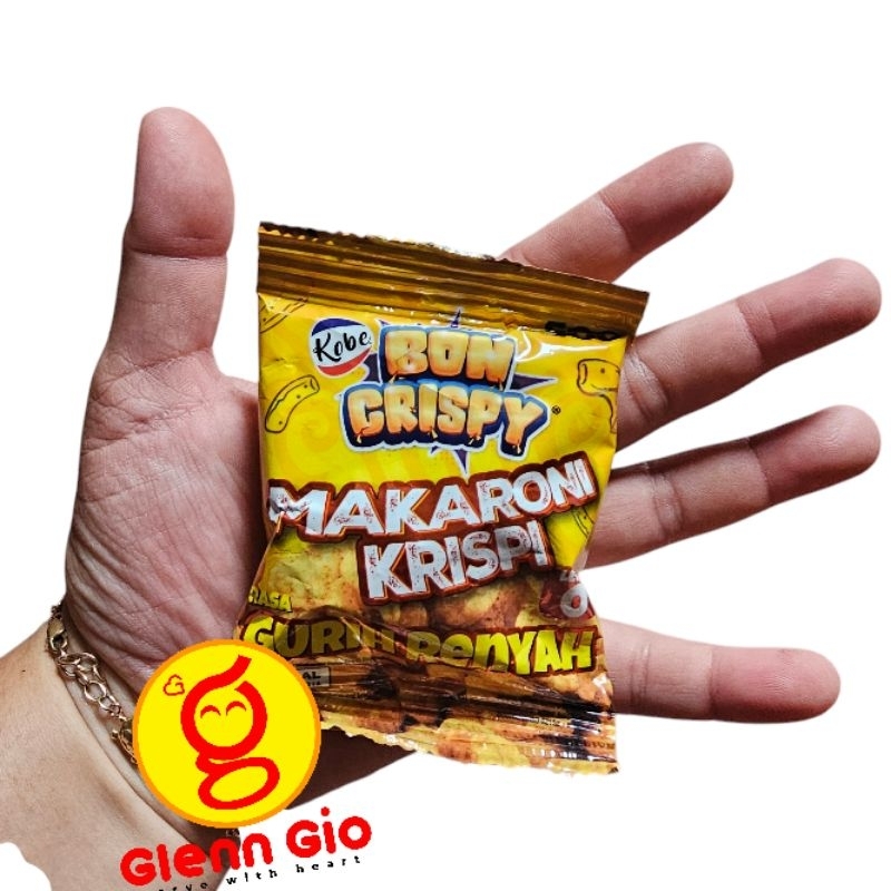 

Makaroni Krispi Bon Crispy Kobe Gurih Renyah Level 0 pak isi 20 pcs