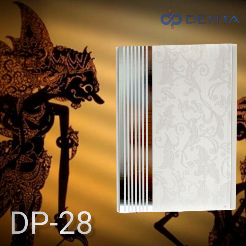 Plafon PVC DP 28 motif bunga
