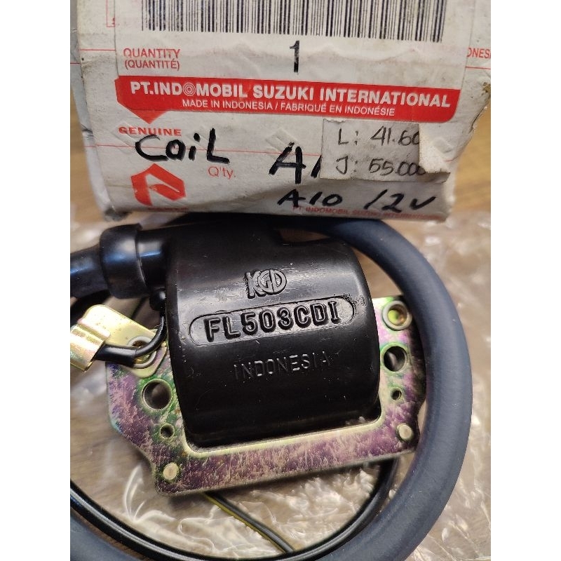 Koil Suzuki A100 TS100 125 RM 85 RGR RC 100 RC 110 Coil Ignition KGD Original Suzuki Genuine Part