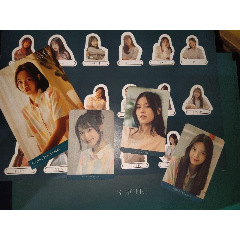 Photocard & Photopack JKT48 Kalender 2025 (Sincere)