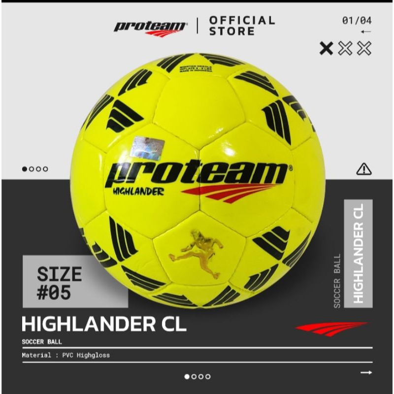 Bola Sepak Proteam Highlander Size 5