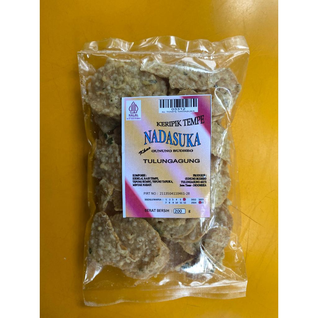 

Keripik Tempe (gurih,garing,halal)