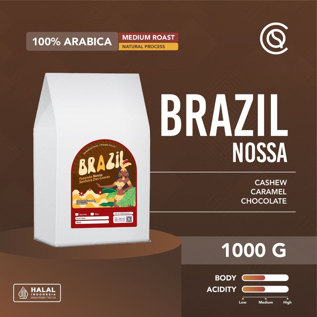 

NOAH'S BARN BRAZIL Fazenda Nossa Senhora de Gracas Espresso 1Kg
