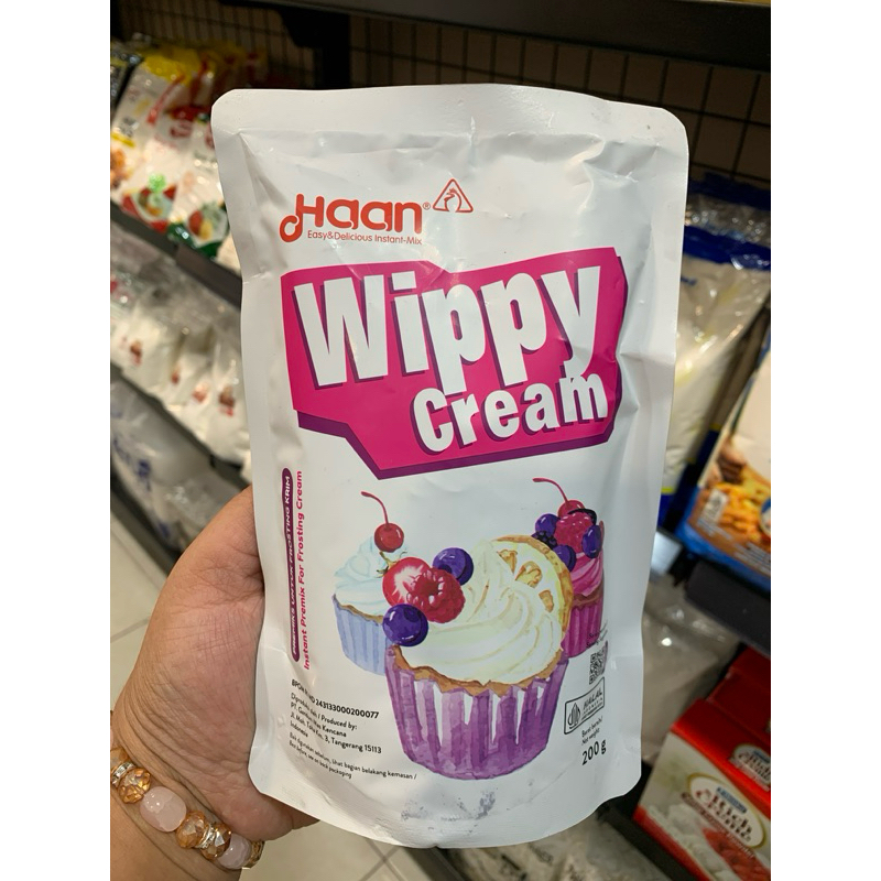 

Whipped cream Haan 200gr wippy cream