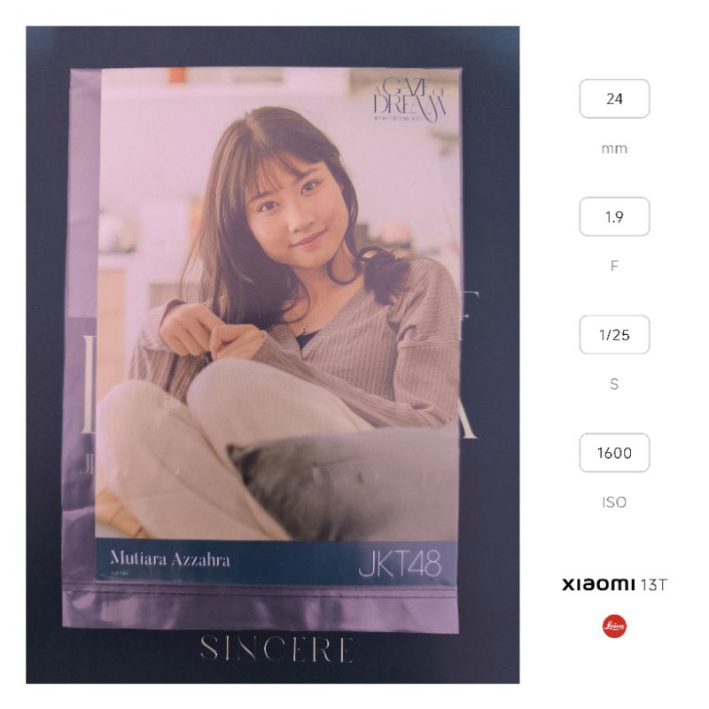 Photopack PP Muthe JKT48 "A GAZE OF DREAM"