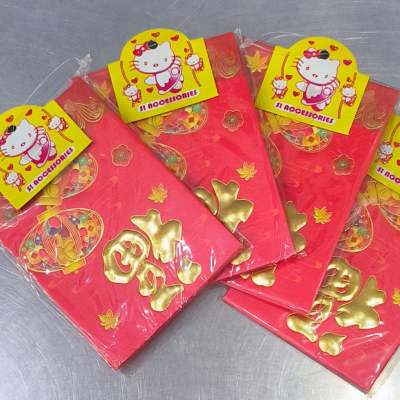 

kertas angpao / angpao Imlek / sincia / isi 6 pc.