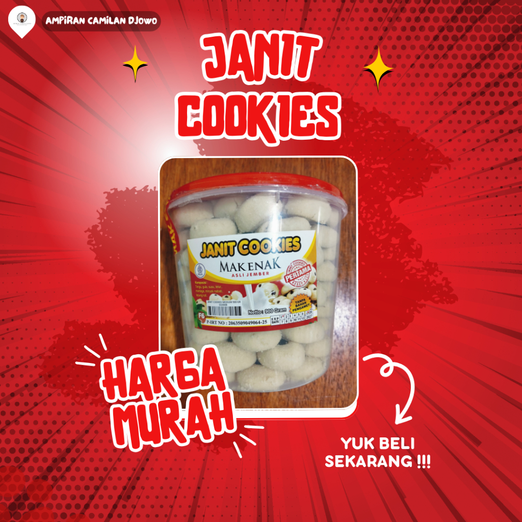 

RB22 Kue Kacang Mak Enak Jember ORI / monde susu/janit Mak Enak /Kue mak Enak - Ampiran Camilan