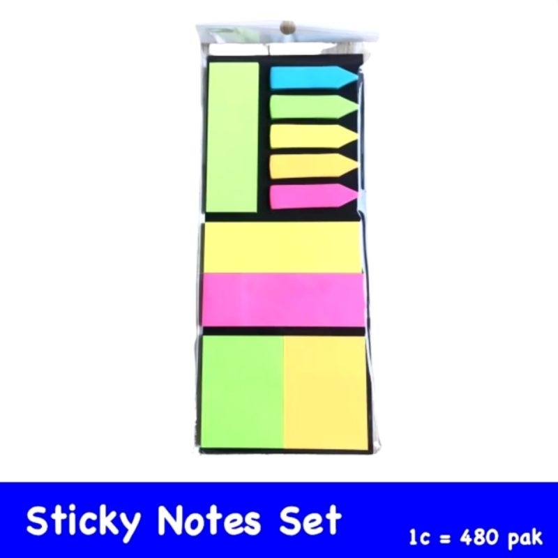

❤️Ghalibie Store❤️Sticky Note/Sticky Note Set/Sticky Note Lengkap