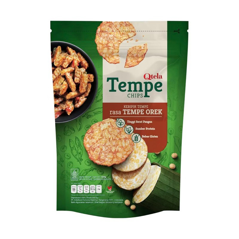 

Qtela Orek Keripik Rasa Tempe Orek 100g