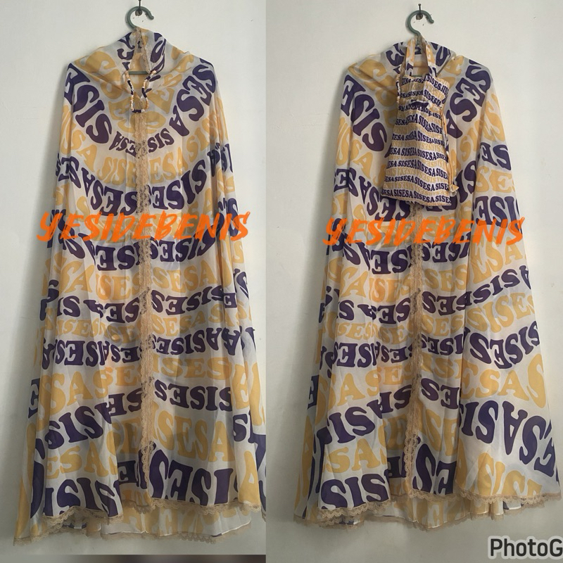 PRELOVED MUKENA SISESA ORIGINAL MULUS