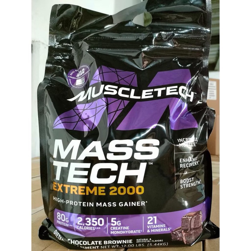 MuscleTech Extreme 2000 Mass Gainer High-Protein