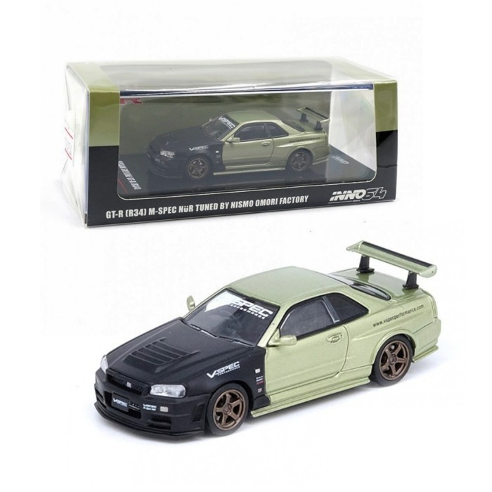 Inno64 Nissan Skyline GTR R34 M-Spec Nur Tuned by Nismo Omori Factory