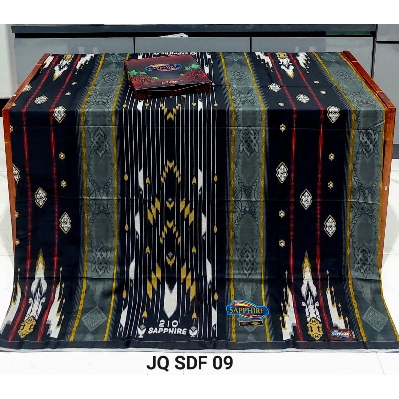 Sapphire JQ SDF JACQUARD Motif JAGUAR Timbul Semi Songket