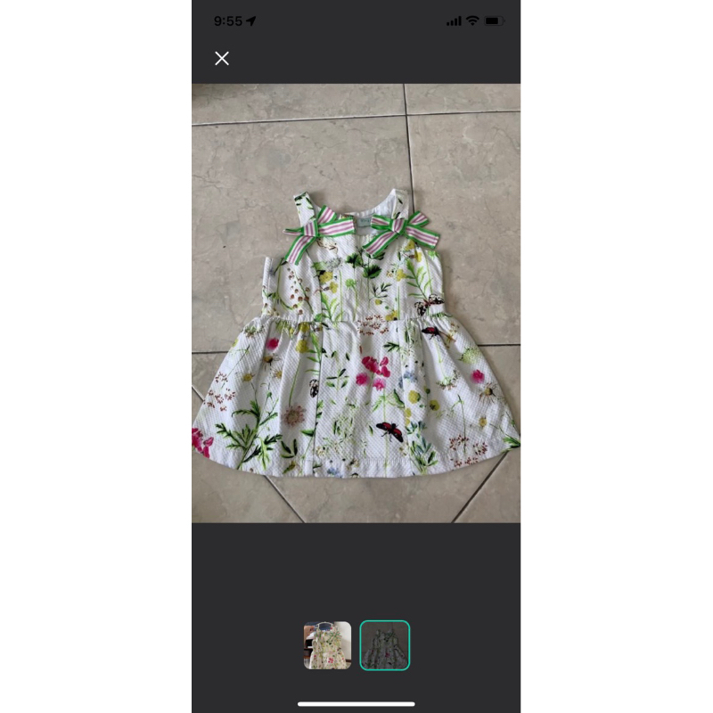 Gingersnaps Baby Dress (Preloved)/ Dress Bayi perempuan