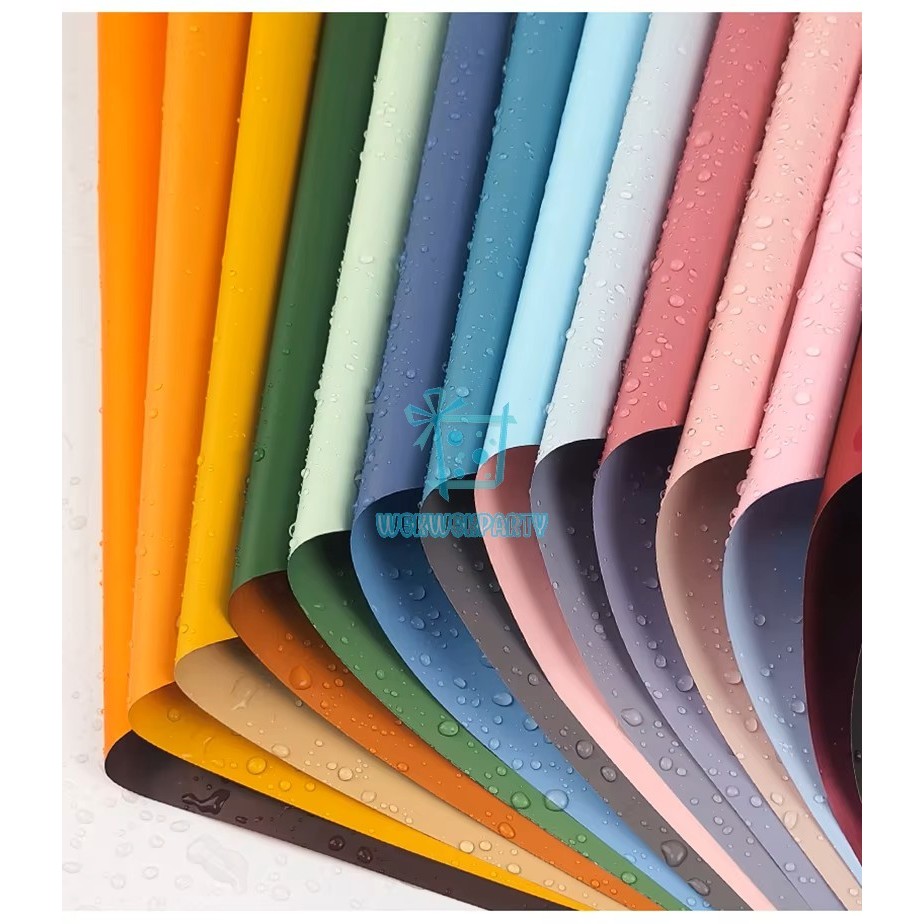 

Kertas Buket Bunga Dua Sisi Warna / Two Tone Flower Bouquet Wrapping