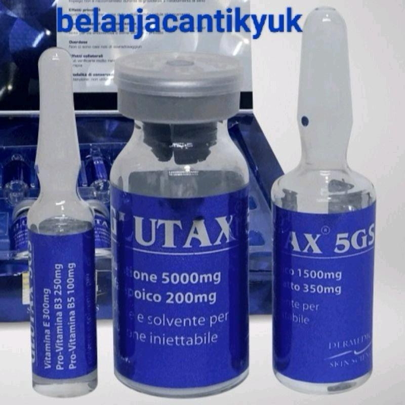 Gluta 5gs Real Original ITALY - EXP 2028 - Suntik Putih - Treatment Whitening - Suntik Vitamin - Sun