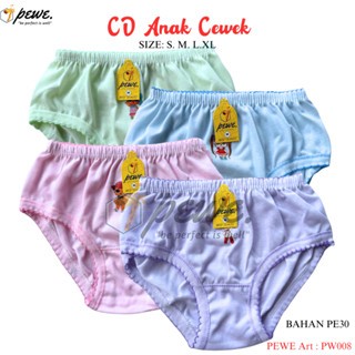 Isi  1/2 Lusin Cd Anak Cewe Katun / Celana Dalam Anak Perempuan / 6 Pcs Cd Celana Dalam Anak Perempu