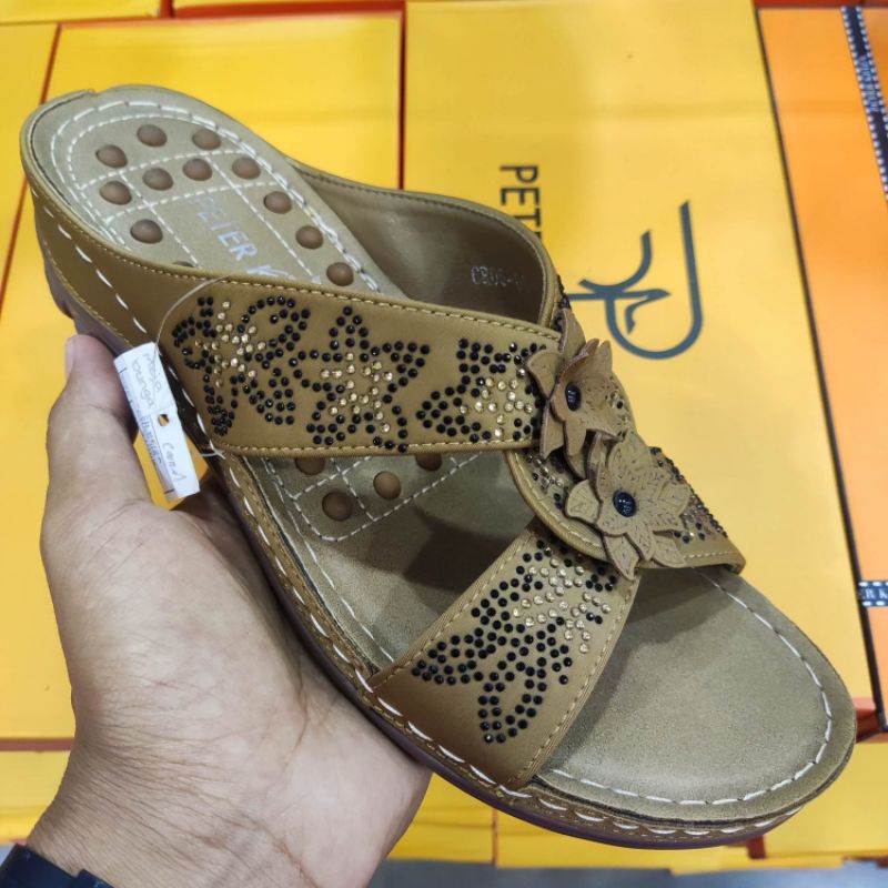 PETER KEIZA SHOES ORIGINAL❗Sandal Wedges Wanita