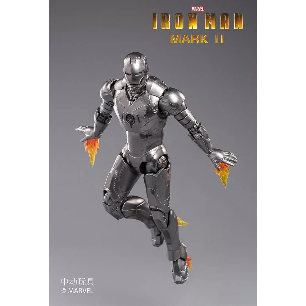 Iron Man Mark 2 Action Figure ZD Toys 18cm Marvel Avengers