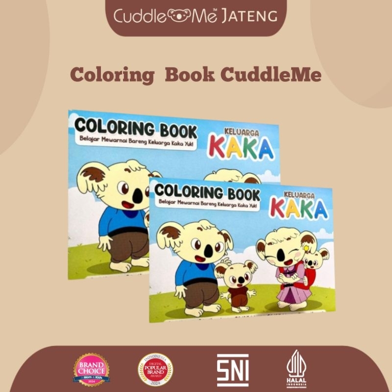 

Colouring Book Buku Mewarnai Anak CuddleMe Bonus Pembelian Ultimo dan Wcssc