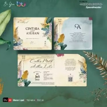 Cetak Undangan Pernikahan Harga Satuan