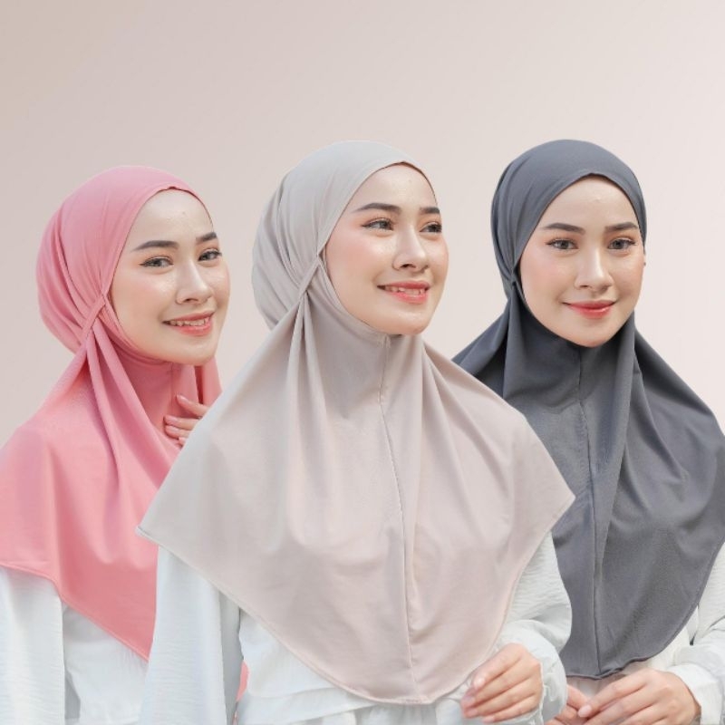 heymahca Kanaya Bergo/Hijab Nyaman/Hijab bergo /hijab terbaru