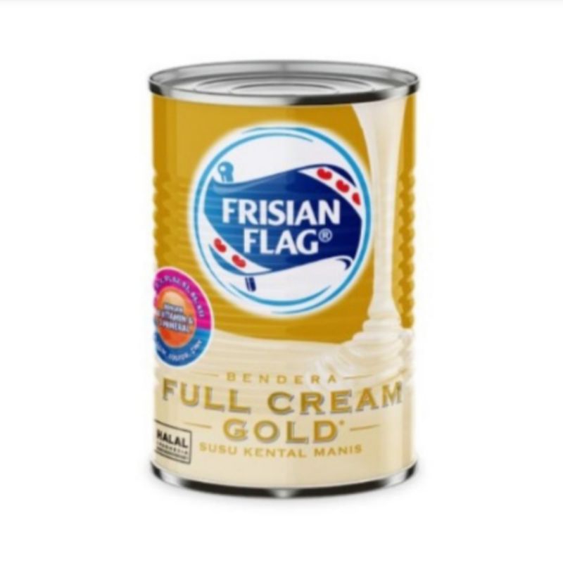 

Frisian Flag Susu Kental Manis Gold Full Cream Kaleng 490gr