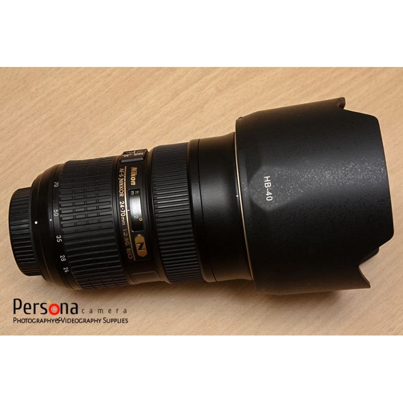 NIKON 24 70mm AF‐S nikkor ED NANO. Like New