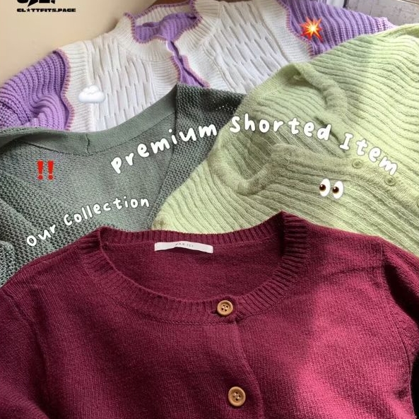 Cardigan by CLOTTFITS.PAGE / Sweater / Kemeja/ Crewneck/ Prelove/ Murah