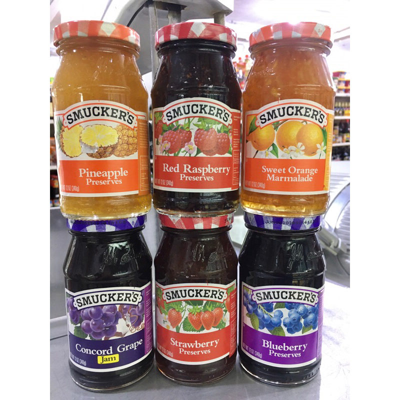 

Smuckers Jam Fruit In Jar Selai Buah Dalam Toples 340gr Impor USA