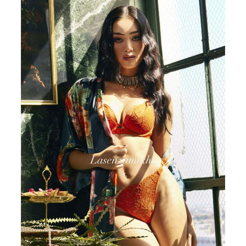 La Senza Beyond Sexy push up GEL bra 34C 36B & Panty M