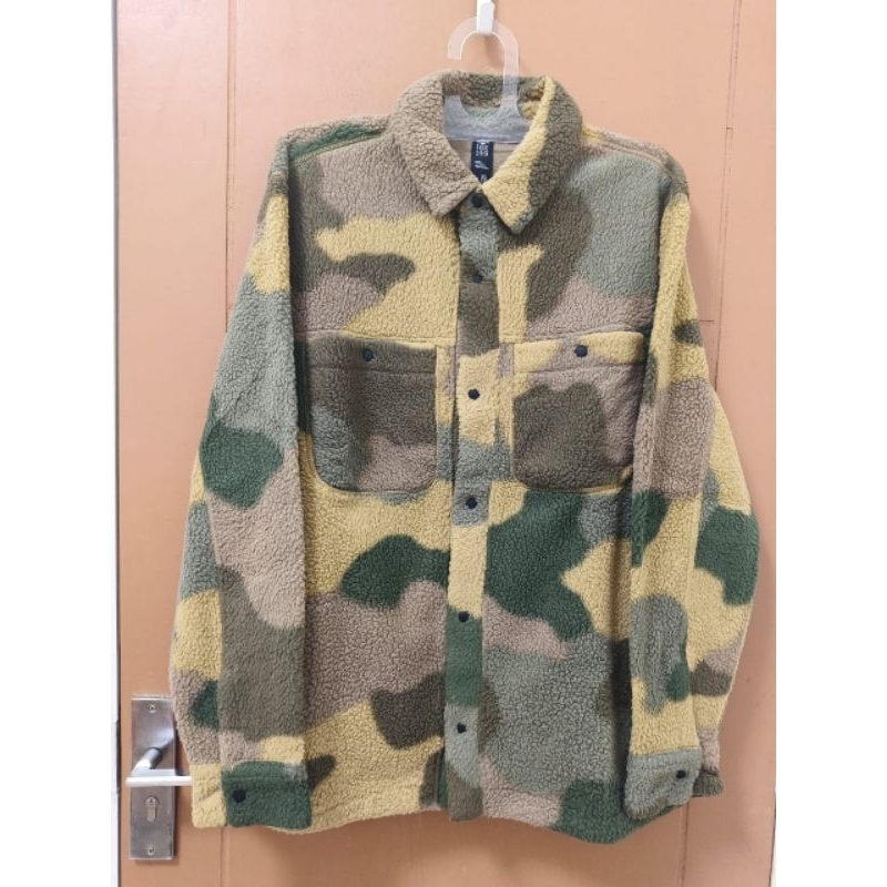 1 STEL Jaket Mountain Hardware Fleece Camo Original XL