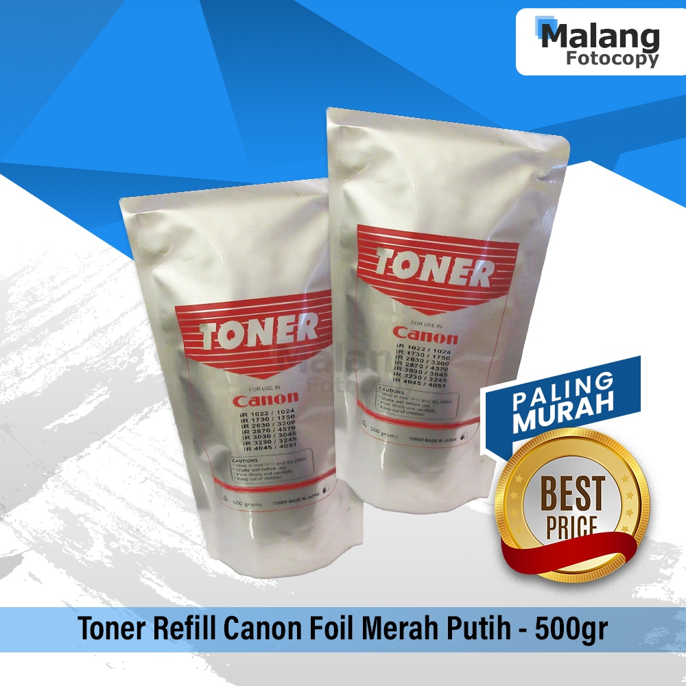 TONER / TINTA CANON IRA1024/4025 [500GR] - Kode Part : TCC IR3300-1